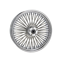 DNA Specialty DNA-18461450A 18" x 4.25" Mammoth Fat Spoke Rear Wheel Chrome for Dyna 12-17/Sportster 14-21
