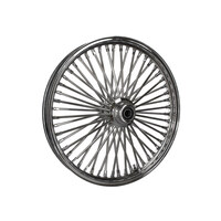DNA Specialty DNA-21281036 21" x 2.15" Mammoth Fat Spoke Front Wheel Chrome for Sportster 00-07/Dyna 00-05