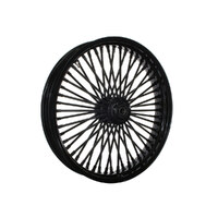 DNA Specialty DNA-21582442A-AB 21" x 3.5" Mammoth Fat Spoke Front Wheel Gloss Black for Dyna Fat Bob 12-17