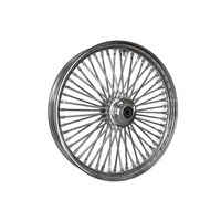 DNA Specialty DNA-23390650A 23" x 3.5" Mammoth Fat Spoke Front Wheel Chrome for FL Softail 11-Up