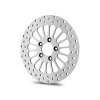 DNA Specialty DNA-M-RT-1100 11.8" Front Super Spoke SS2 Disc Rotor Polished for Dyna 06-17/Softail 15-Up/Sportster 14-Up/Touring 08-Up