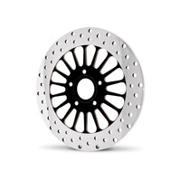 DNA Specialty DNA-M-RT-1100Z 11.8" Front Super Spoke SS2 Disc Rotor Black for Dyna 06-17/Softail 15-Up/Sportster 14-Up/Touring 08-Up