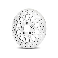 DNA Specialty DNA-M-RT-2162 11.5" Rear Mesh Disc Rotor Polished for Big Twin/Sportster 00-Up