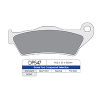 DP Brakes DP547 Sintered Rear Brake Pads for Street 500/750 14-15