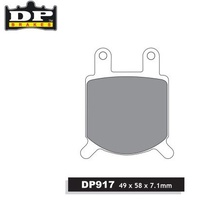 DP Brakes DP917 Sintered Brake Pads for GMA B Caliper & Jaybrake Early 2 Piston Design
