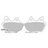 DP Brakes DP918 Sintered Front or Rear Brake Pads for Big Twin 00-04