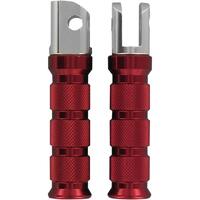Emgo E5011302A Anodized Aluminium Front or Rear Footpegs Red for Ducati Models