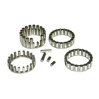 Eastern Motorcycle Parts EMP-A-24385-40B Rod Cages w/Standard Size Roller Bearings for Big Twin 36-86