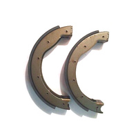 Eastern Motorcycle Parts EMP-A-44401-49B Brake Shoes for Rear on Sportster 54-78 & Front on Big Twin 49-71 Models w/Mechanical Brake Drum