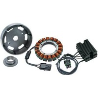 Compu-Fire 55575 40amp 3 Phase Charging Kit Big Twin 2003-06 Models suit with Open Primary