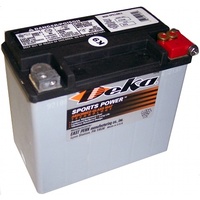 Deka Batteries ETX-16L Premium AGM Motorcycle Battery for Softail/Dyna 91-96