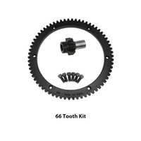 Evolution Industries EVO-1010-1121 66T Starter Ring Gear Kit for Big Twin 98-06