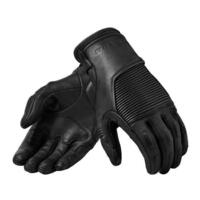 REV'IT! Bastille Black Gloves [Size:MD]