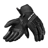 REV'IT! Sand 4 Black Gloves [Size:LG]
