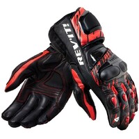 REV'IT! Quantum 2 Neon Red/Black Gloves