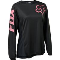 Fox Blackout Black/Pink Womens Jersey