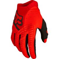 Fox 2023 Pawtector Fluro Red Gloves