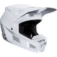 Fox 2020 V3 Solids Helmet White/Silver