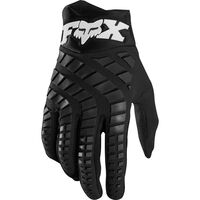 Fox 360 Graphic Black Gloves