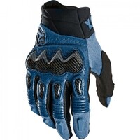 Fox 2020 Bomber Blue Steel Gloves