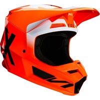 Fox 2020 V1 Werd Fluro Orange Helmet