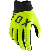 Fox 360 Gloves Fluro Yellow