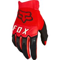 Fox 2023 Dirtpaw Fluro Red Gloves