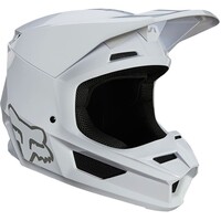 Fox V1 Plaic White Helmet