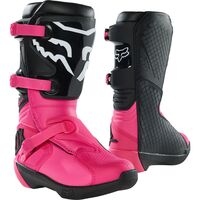 Fox Comp Black/Pink Youth Boots