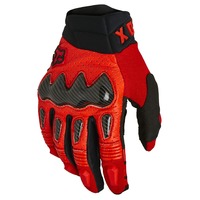 Fox Bomber Fluro Red Gloves
