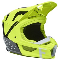 Fox V1 Skew Helmet Fluro Yellow