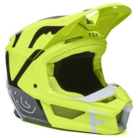 Fox V1 Skew Fluro Yellow Helmet [Size:SM]
