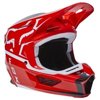 Fox V2 Merz Fluro Red Helmet
