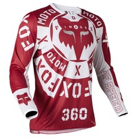 Fox 360 Nobyl Red/White Jersey