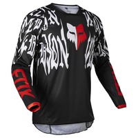 Fox 180 Peril Black/Red Youth Jersey