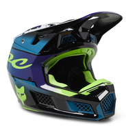 Fox 2023 V3 RS Dkay Maui Blue Helmet
