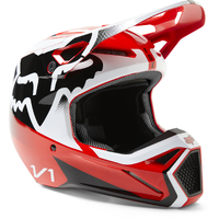 Fox 2023 V1 Leed Fluro Red Helmet