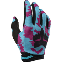 Fox 2023 180 Nuklr Teal Gloves