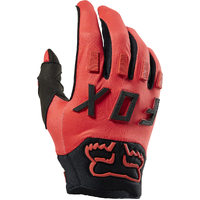 Fox 2023 Defend Wind Orange Flame Gloves