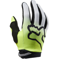 Fox 2023 180 Toxsyk Fluro Yellow Youth Gloves [Size:LG]
