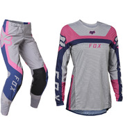 Fox 2023 Flexair Efekt Purple/Pink Womens Gear Set