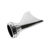 Freedom Performance Exhaust FPE-AC00244 Sharktail Tip End Cap Chrome for 4" Freedom Mufflers