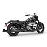 Freedom Performance FPE-BM00183 4.5" Two-Step Slip-On Mufflers Black w/Sharktail Tips for BMW R-18 21-Up
