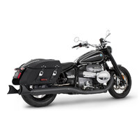 Freedom Performance FPE-BM00245 4.5" Two-Step Slip-On Mufflers Black w/Sharktail Tips for BMW R-18 Classic 21-Up
