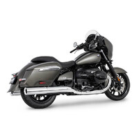 Freedom Performance FPE-BM00330 4.5" Two-Step Slip-On Mufflers Chrome w/Chrome Straight Cut Tips for BMW R-18 B/R18 Transcontinental 22-Up