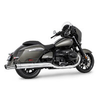 Freedom Performance FPE-BM00350 4.5" Two-Step Slip-On Mufflers Chrome w/Chrome Combat Fluted Tips for BMW R-18 B/R18 Transcontinental 22-Up