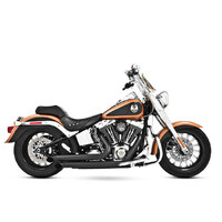 Freedom Performance FPE-HD00041 Declaration Turnouts Exhaust Black for Softail 86-17