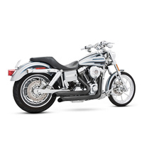 Freedom Performance Exhaust FPE-HD00047 Declaration Turnouts Exhaust System Black for Dyna 06-17