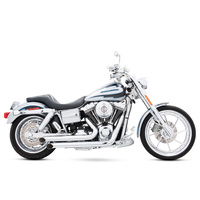 Freedom Performance Exhaust FPE-HD00060 Declaration Turnouts Exhaust System Chrome for Dyna 06-17