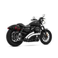 Freedom Performance Exhaust FPE-HD00380 Radical Radius Exhaust System Chrome w/Chrome End Caps for Sportster 86-Up